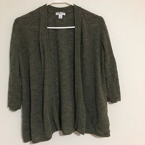 Green Cardigan